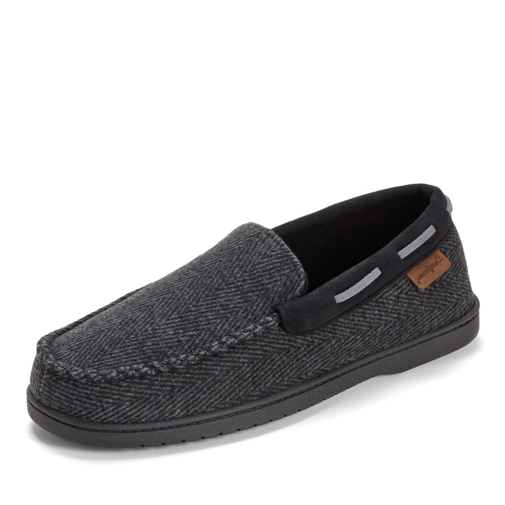 Dearfoams Men's Keaton Moccasin Slipper