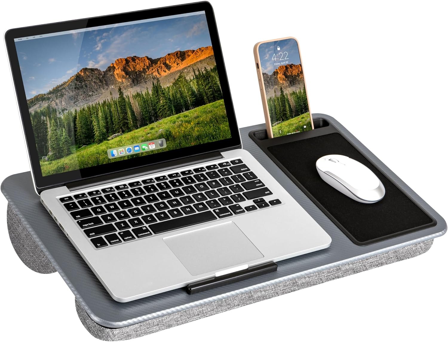 LapGear Home Office Lap Desk with Device Ledge