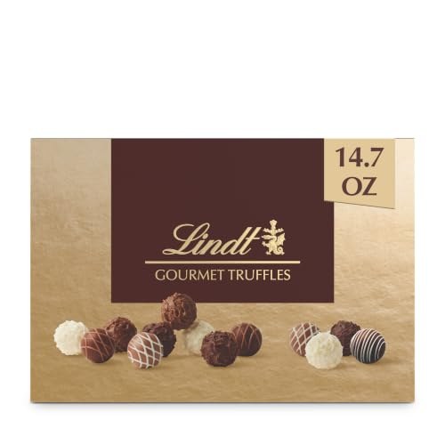 Lindt Gourmet Truffles Gift Box, 14.7 oz
