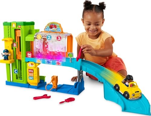 Fisher-Price Little People Light-Up Learning Garage