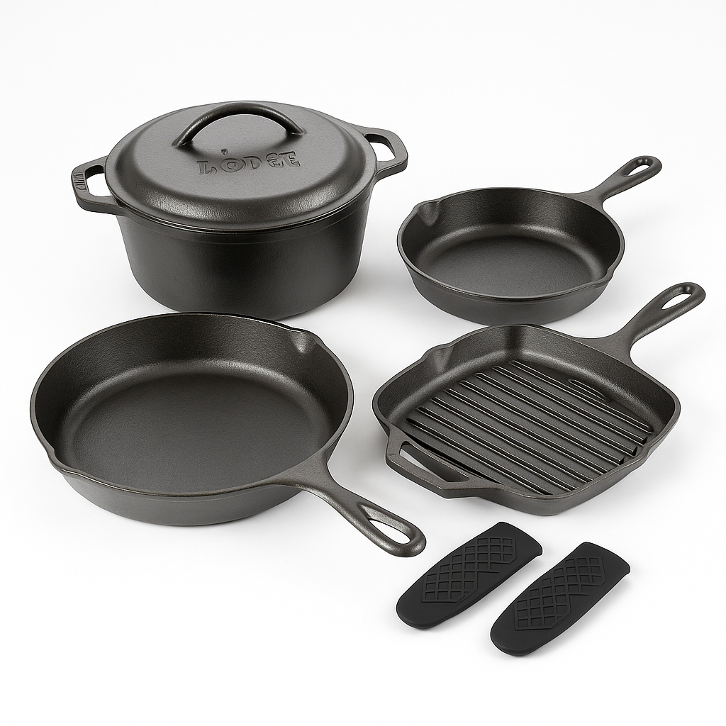 Lodge 5-Piece Cast Iron Set