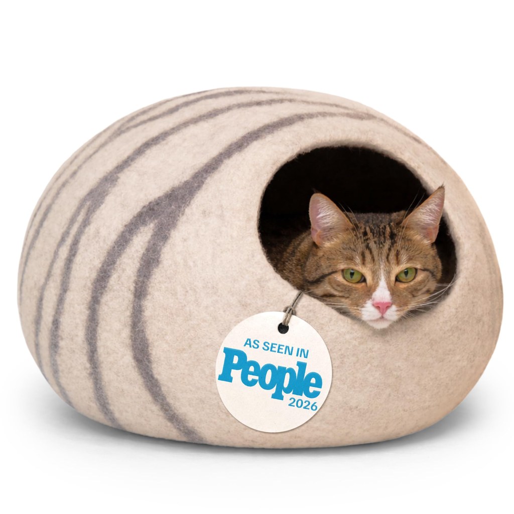 Meowfia Premium Felt Cat Cave