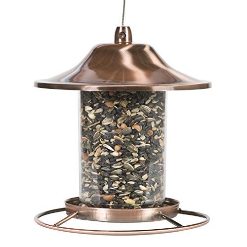 Perky-Pet Copper Panorama Bird Feeder