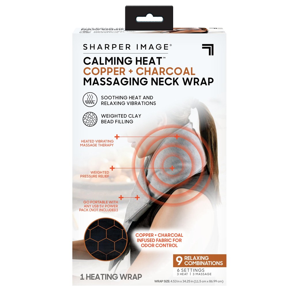 Sharper Image Calming Heat Neck Wrap