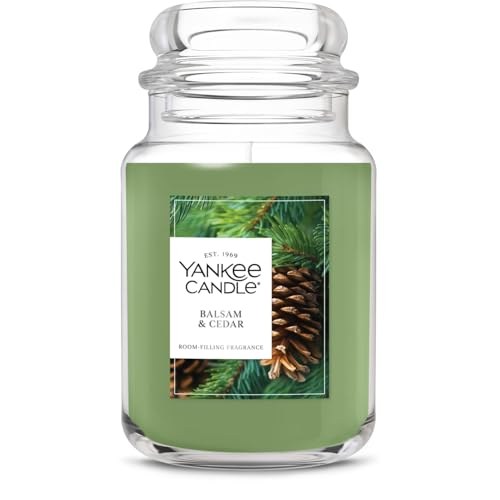 Yankee Candle Balsam & Cedar, Large Jar